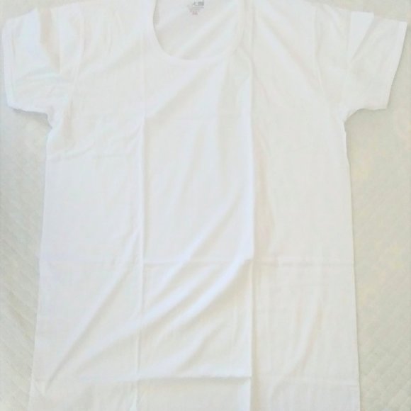 100% Egyptian cotton Mens undershirt set of 3 - Picture 1 of 5